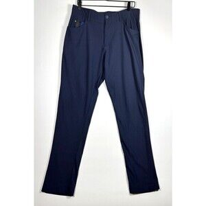 William Murray Golf Pants‎ Mens 34 Blue Straight Fit Performance Stretch Casual